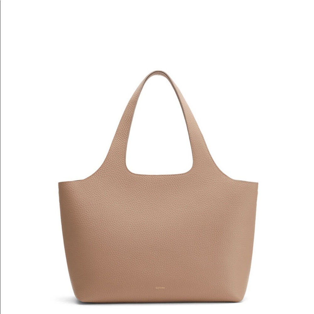 NWOT Three-Piece Cuyana 13 Inch Cappuccino System Tote